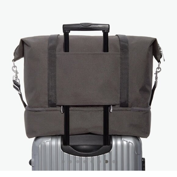 Lo & Sons Catalina Deluxe Large gray bag - Picture 4 of 13